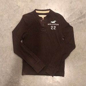 Brown Hollister Long Sleeve